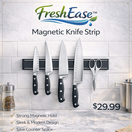 FreshEase™ Magnetic Knife Strip